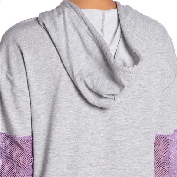 Bebe logo mesh panel hoodie - Picture 6 of 7